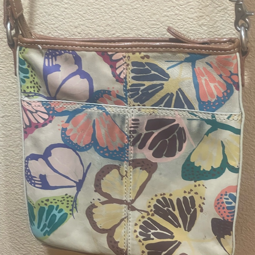 Fossil key women’s handbag crossbody - Picture 8 of 9